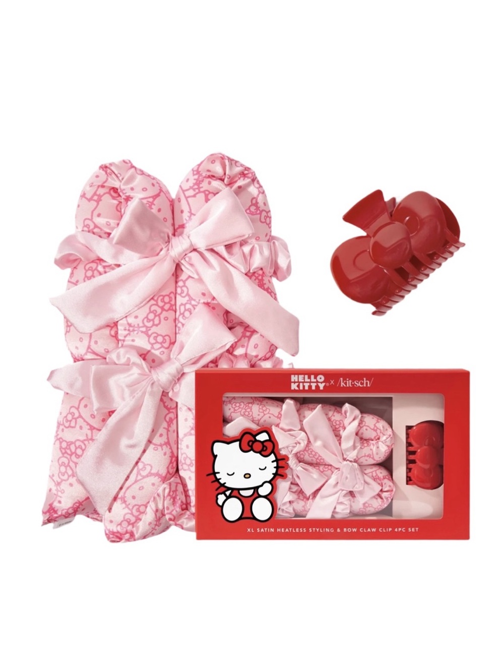 Hello Kitty x Kitsch Satin Essentials Gift Set